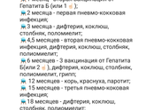 Какие делали прививки малышам