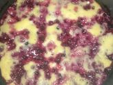 Кекс со смородиной в мультварке