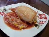 Фаршированный кальмар