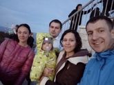 Прилетели домой