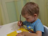 Адвент, день 6. Портрет снеговика
