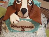 Торт на 3-летие моей дочурки)