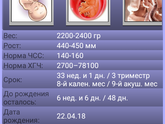 33 недели и один день)))