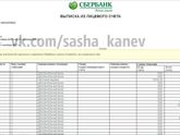 Отчет по сбору для Саши Канева. Октябрь 2017