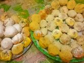 Кексы с вареной сгущенкой и бананами, и с грецким орехом