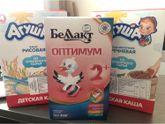 Отдам каши и смесь