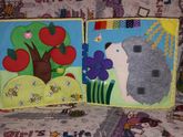 Развивающая книга из фетра
