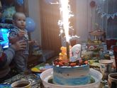 Вот и сынульке годик)