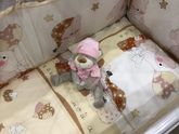 Мебель привезли, собрали, начинаю обустраивать детскую потихоньку) начала с кроватки)