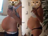 Девочки подскажите пожалуйста опустился ли живот?