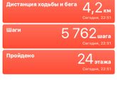 Результат горных прогулок