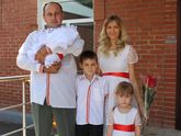 Вот так мы выписывались с роддома)))