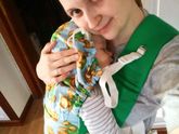 Учусь носить тяжеловеса в эрго
