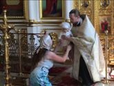 Крещения моей смурфеточки🙏🏻👼🏻