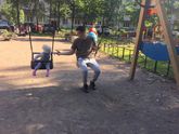 Качели наша ❤️