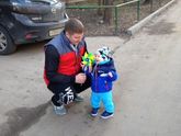 Очень уж любим мы гулять всей семьёй 👶🏻👪🌤😍😘