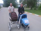 Наконец-то пересели с модульной 2в1 коляски на прогулку