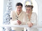 Семейная новогодняя фотосессия