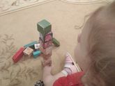 Обожаем играть в кубики. А вы?