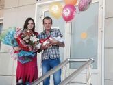 Вот и нас выписали...Домооой!!