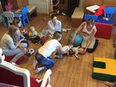 Вот такую встречу-лекцию про завершение грудного вскармливания сегодня провела