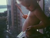 Сьездили к бабушке