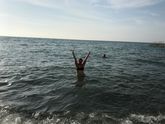 Ноябрьские купания в море