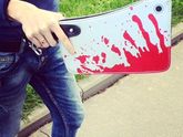 Смотрите какую сумку муж