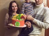 Немного отпраздновали 4-летие нашего