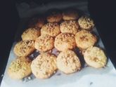 Медовое печенье с грецким орехом