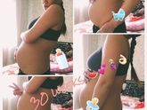 У кого какой животик)))🤔😅30 недель☺🙄