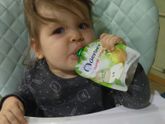 Органическое фруктовое пюре Gerber