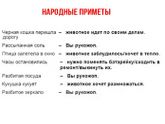 Народные приметы :)