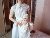 Покрестили Василинку и небольшой инцидент перед крестинами)))