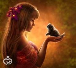 Cats_Painting_Art_Hair_Hands_Kittens_518286_246x225