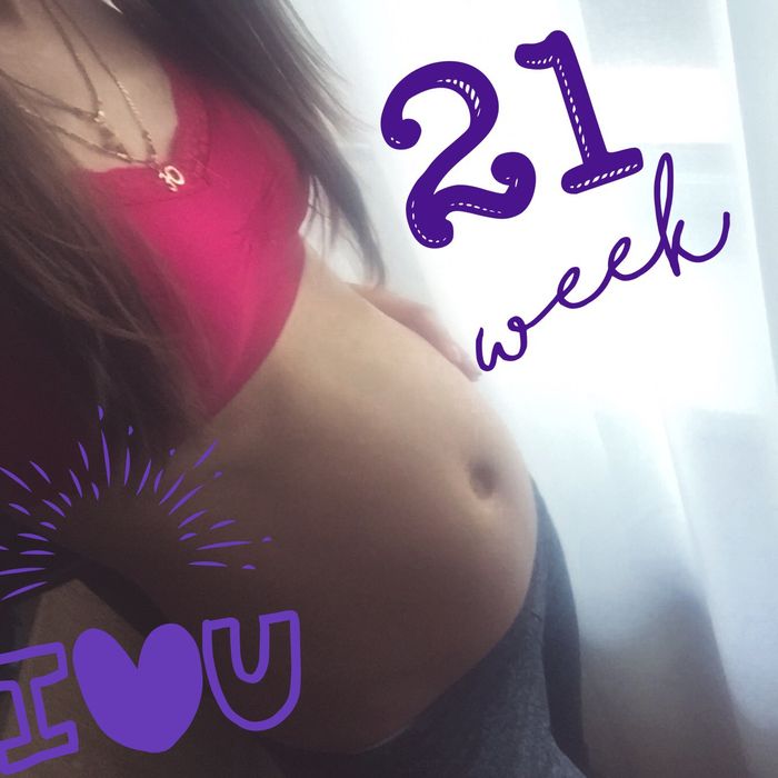 Наша 22 неделя беременности ❤️