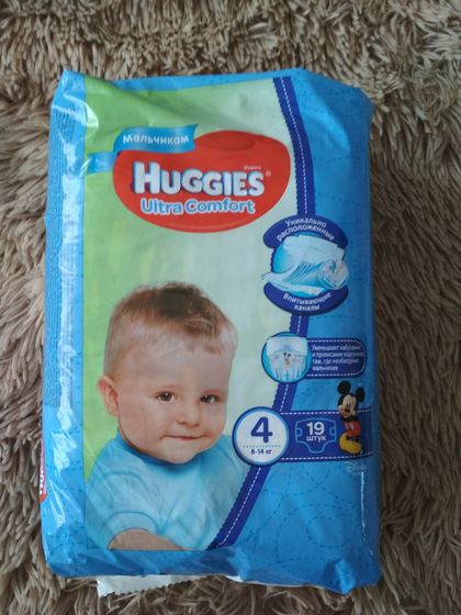Huggies ultra comfort для мальчиков
