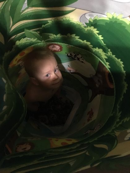 Я его слепила из того, что было?