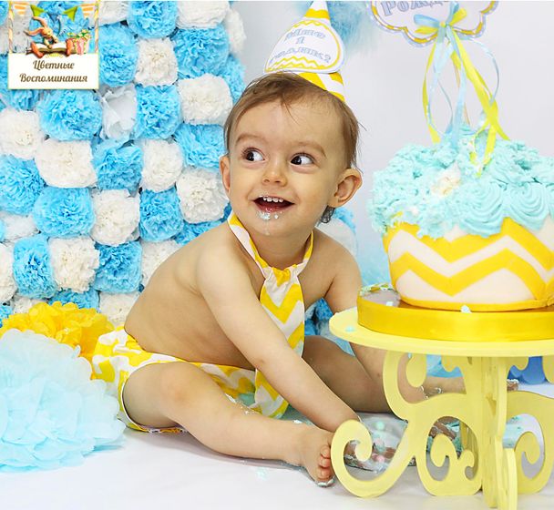 Декор для Фотосессии в стиле Smash Cake .