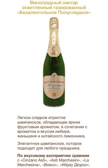Безалкогольное шампанское?