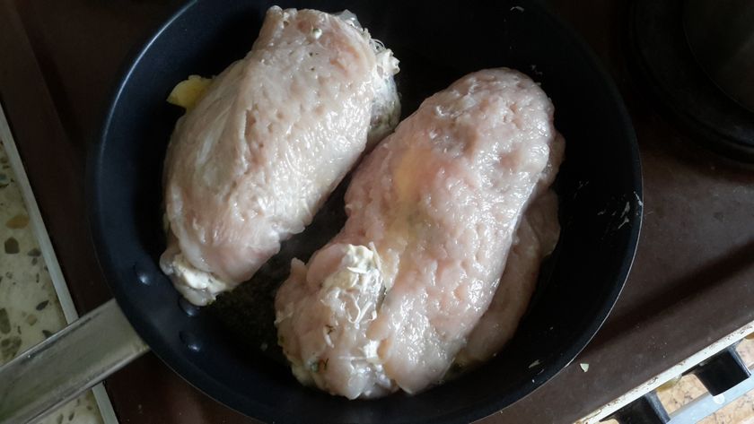 Рецепт от Белки - нежный куриный рулет