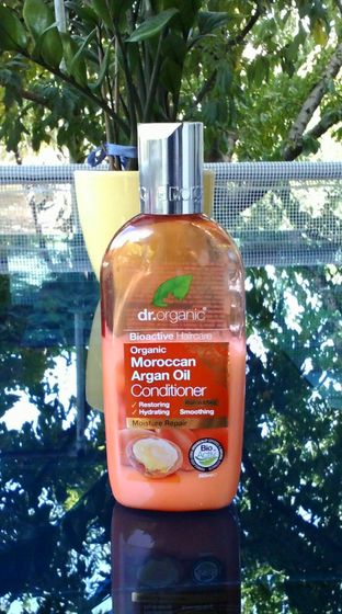 Dr.Organic Moroccan Argan oil кондиционер- ополаскиватель для волос.