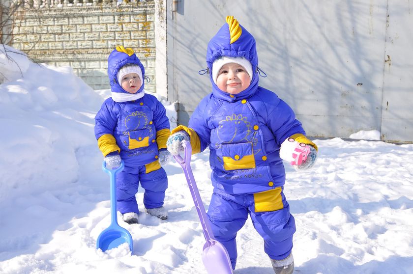 Двойняшкам 1.3 года, большой фотопост