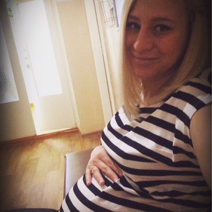 34 недельки.:)