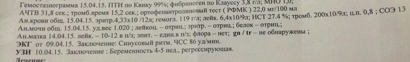 Рфмк 22мг/100мл на сколько это опасен показатель во время беременности