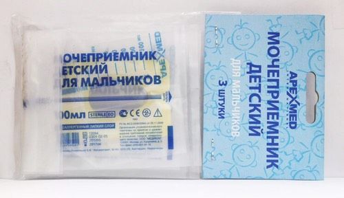 Сбор мочи у новорожденного