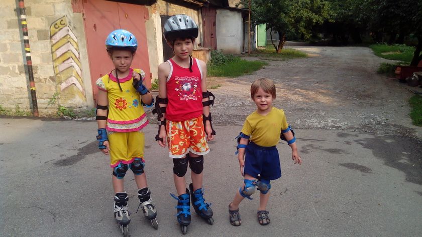 Фото. Мои дети, мои покупки.