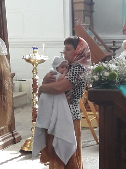 Покрестили нашу малышку?