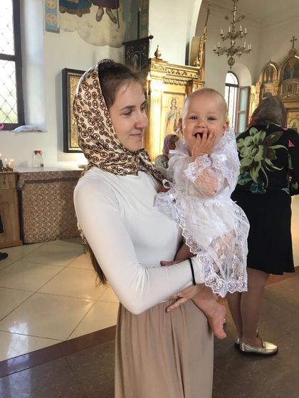 Покрестили нашу лялюшку❤️