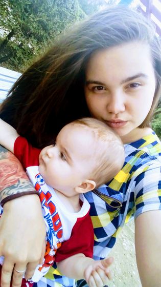 Мой щекастик)